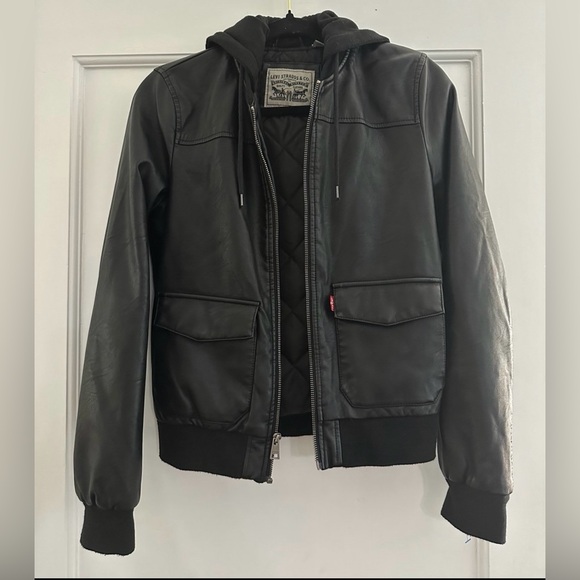 Levi faux leather jacket - Picture 1 of 4